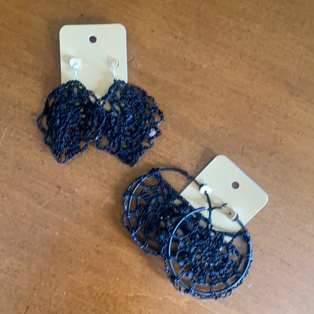 Crochet earrings